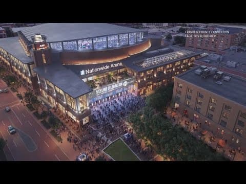 New renderings show a first look at possible renovations to Nationwide Arena