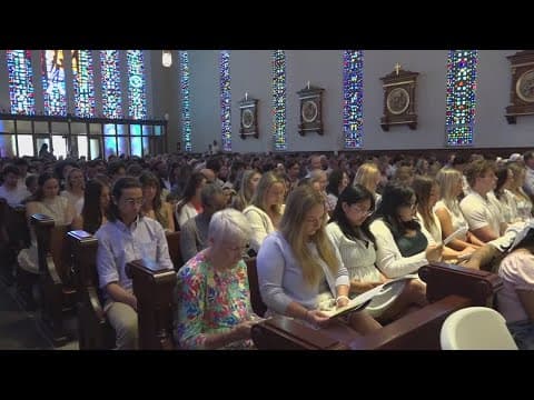 Thousands gather for Easter Sunday mass at church near FSU shooting