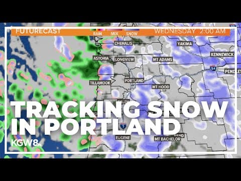 Portland snow forecast | Extended weather forecast