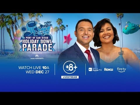 San Diego Holiday Bowl Parade Live Coverage