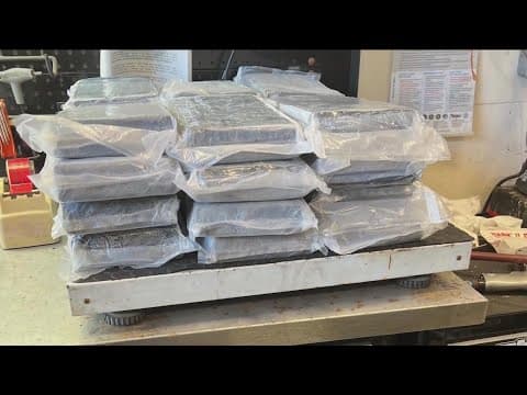Record breaking drug seizures off of San Diego's coast