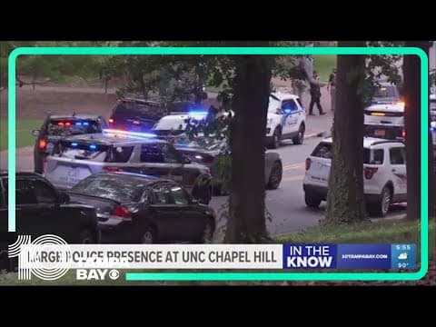 Faculty member shot and killed in a campus building, says University of North Carolina official