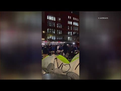 Pro-Palestine protests happening on college campuses