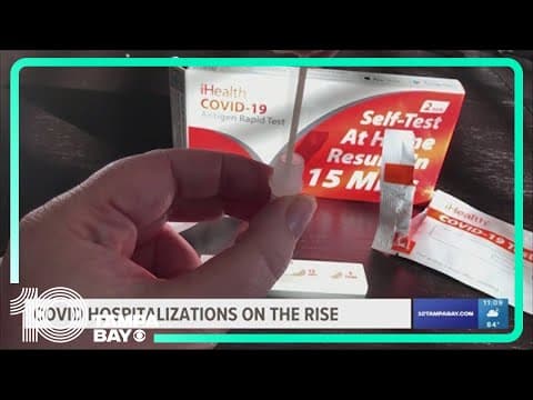 COVID hospitalizations on the rise