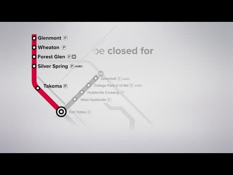 Five Red Line stations closed through the summer