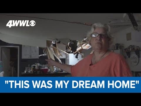 Retired Lacombe couple homeless after tree crashes through home in Monday night storms