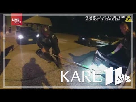 WATCH: Wisconsin deputy pulls bobcat from car grill