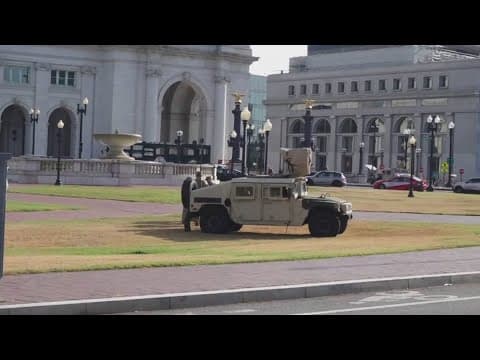 National Guard troops mobilized in D.C.