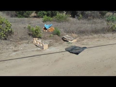 Neighbors express frustrations over illegal dumping in Lakeside