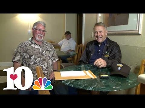 Service & Sacrifice: Soldier reunited with hero who rescued him