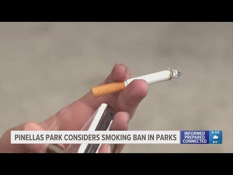 Pinellas Park considers smoking ban in city parks amid debate
