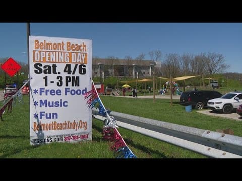 Belmont Beach now open for season four in Indianapolis
