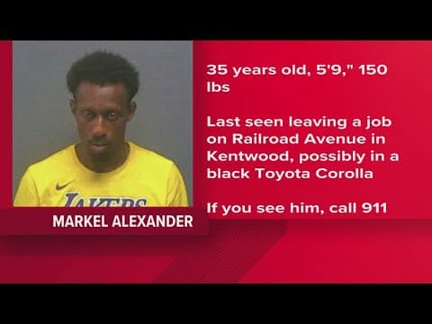 Sheriff's office hunts escapee from work release program, TPSO says