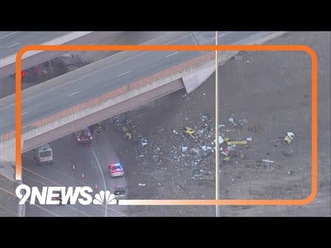 Semi rollover causing delays on I-76