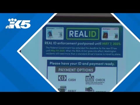 You have 1 month until the REAL ID deadline. What that means for you in Washington state