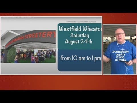 Montgomery County Public Schools 'Back-to-School' Event in Wheaton today!