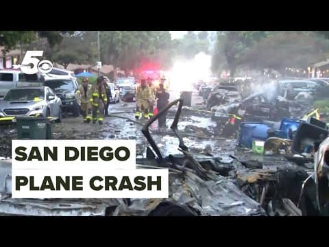 NTSB provides update deadly San Diego plane crash
