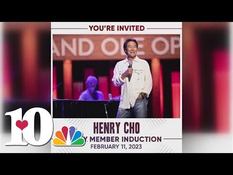 Henry Cho inducted into Grand Ole Opry