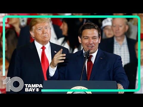 Trump orders immigration crackdown on first day; DeSantis wants Florida lawmakers to follow
