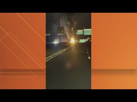 Fire rescue activity on I -270
