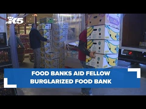 Food banks come to rescue of Arlington food bank raided by burglar