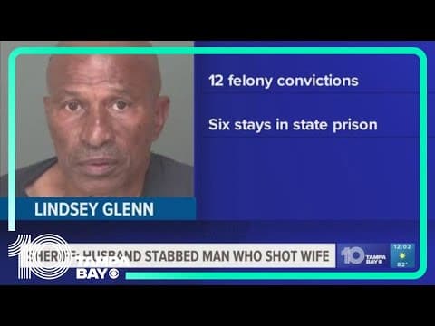 Man stabs, kills intruder who shot wife in the face