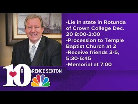 Funeral set for Pastor Clarence Sexton of Temple Baptist Church
