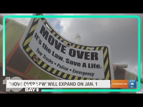 Florida's 'Move Over Law' expanding on Jan. 1, 2024