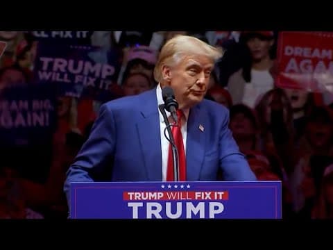 Donald Trump full speech at Madison Square Garden (Oct. 27, 2024)