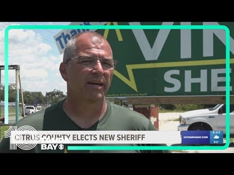 Citrus County elects new sheriff: Meet David Vincent