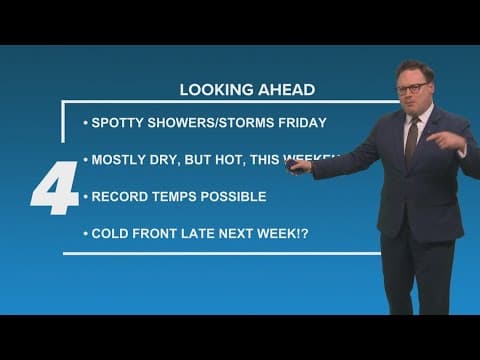 New Orleans Weather: Drier, hotter weekend