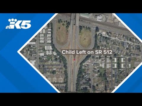 Man abandons 4-year-old on side of SR 512