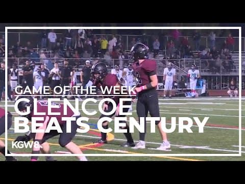 Glencoe edges Century in Your Game of the Week | Friday Night Football