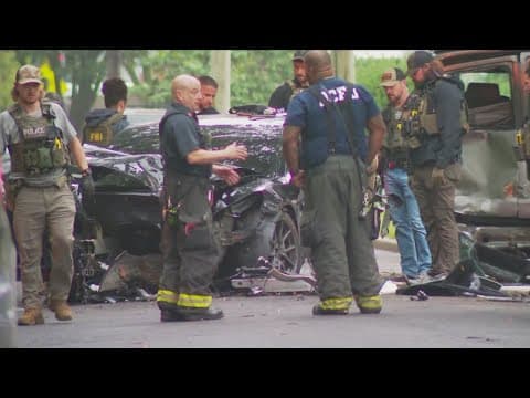 Car crashes into US Marshal Service vehicle during Park Police chase, reported stolen