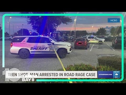 Sheriff: Man accused of shooting 16-year-old girl during road rage incident in Riverview arrested