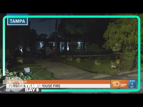 Person killed in Tampa house fire