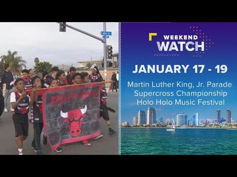 Weekend Watch January 17 - 19 | Things to do in San Diego