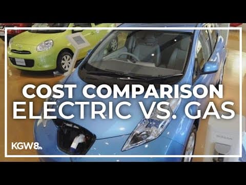 Cheaper over time: EVs versus gas-powered vehicles