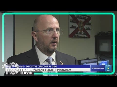 Florida pauses migrant flight program