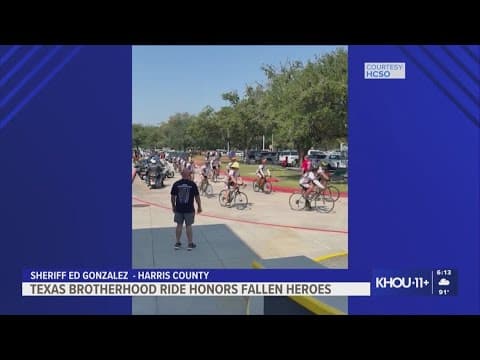 Texas Brotherhood Ride from Lubbock to Houston honors fallen heroes