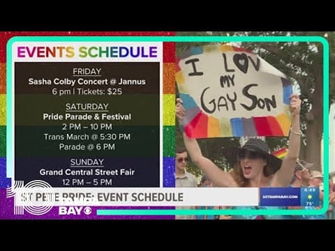 Here's what you need to know ahead of St. Pete Pride 2024