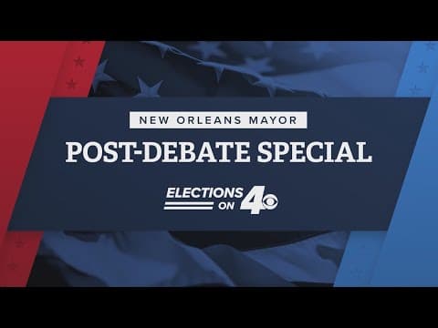 WWL Louisiana 2025 Mayoral Debate Post-Show