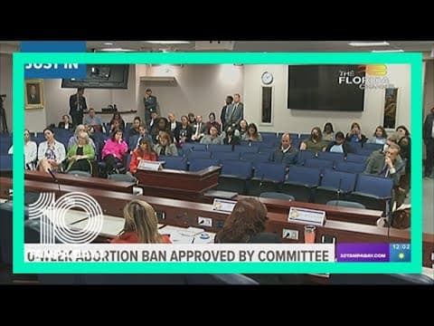 6-week abortion ban approved by committee