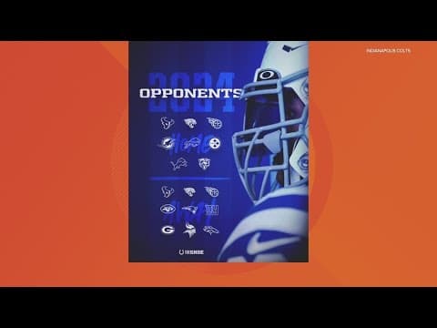 Indianapolis Colts release 2024 opponents