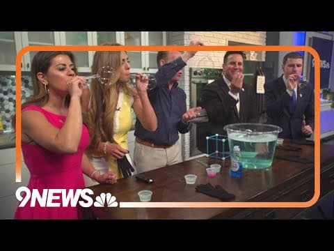 Bubble science with Steve Spangler