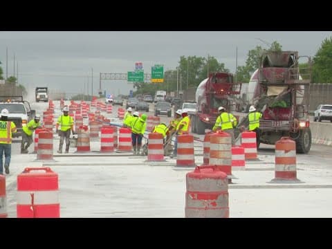 INDOT announces plan for I-465 closure