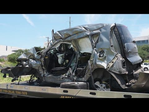 2 killed after Trinity Railway Express train crashes into SUV in Dallas