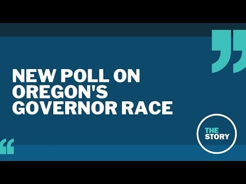 Surprising new poll numbers on Oregon's governor race