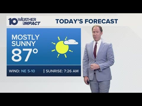 Columbus, Ohio weather forecast for Sept. 29, 2025 | A sunny and warm start to the week