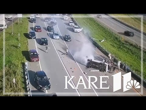 Caught on camera: Twin Cities Good Samaritan car rescue